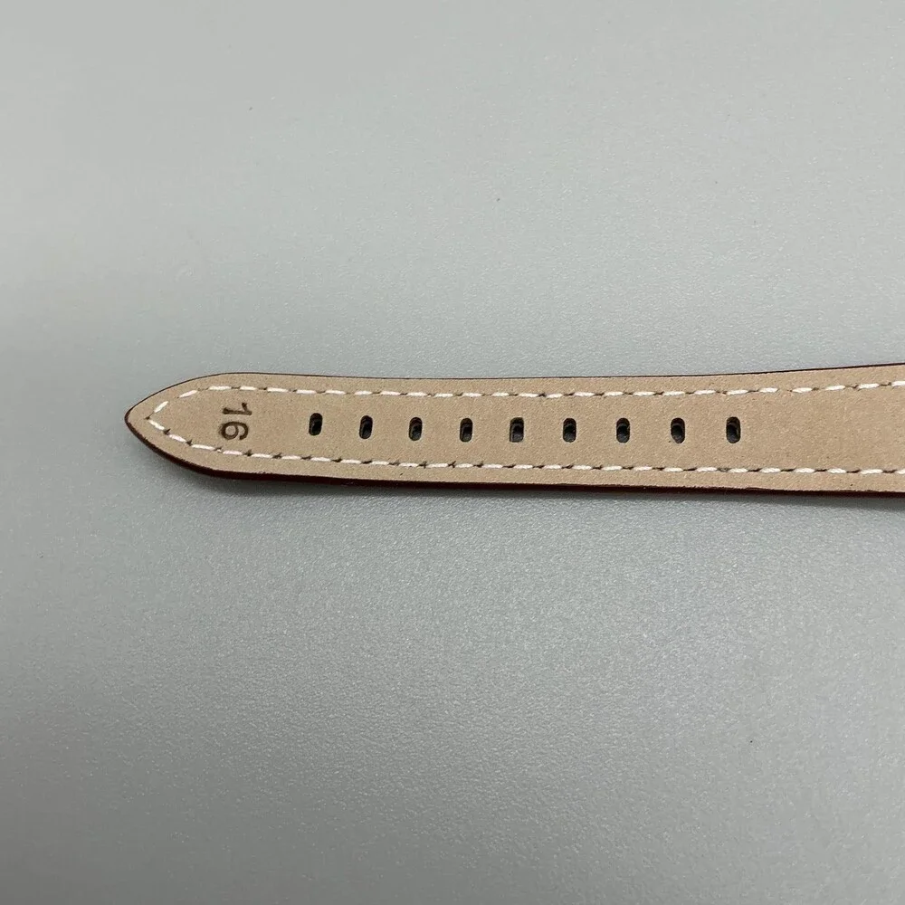 Bulova IHC 30th Anniversary Womens Watch 30mm Silver Tone Leather New Battery